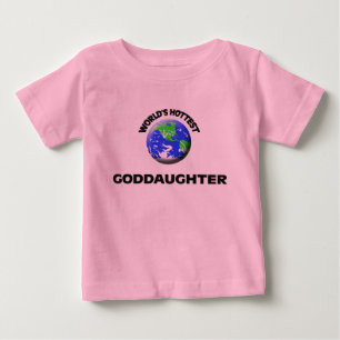 T-shirt Pour Bébé La fille la plus chaude du monde