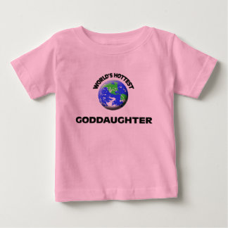 T-shirt Pour Bébé La fille la plus chaude du monde