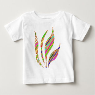 T-shirt Pour Bébé La FLAMME du FEU artistique gardent l'écoulement