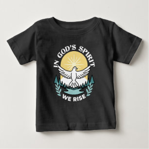 T-shirt Pour Bébé La force spirituelle en Dieu - L'épanouissement de