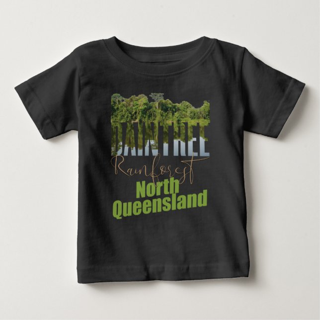 T-shirt Pour Bébé La forêt tropicale de Daintree (Devant)