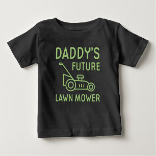 T-shirt Pour Bébé La future tondeuse à gazon de papa