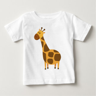 T-shirt Pour Bébé La girafe personnalisée badine le cadeau de bande