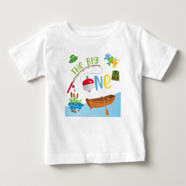 T-shirt Pour Bébé La grande chemise d'anniversaire (Devant)