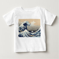 La Grande vague au large de Kanagawa 8 bits Pixel 