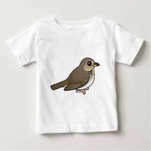 T-shirt Pour Bébé La grive de Swainson