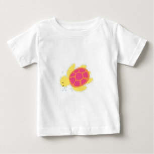 T-shirt Pour Bébé La jolie tortue de mer