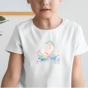 T-shirt Pour Bébé La Licorne de Rêve