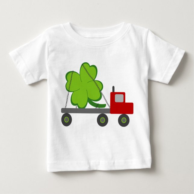 T-shirt Pour Bébé la livraison de jour de la St Patrick (Devant)