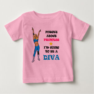 T-shirt Pour Bébé La lutte Diva Tutu