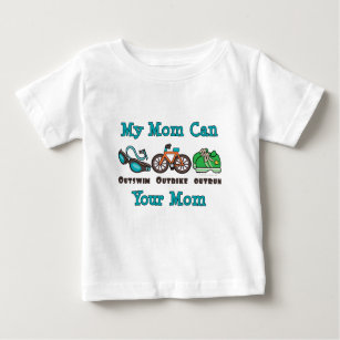 T-shirt Pour Bébé La maman Outswim la pièce en t de nourrisson de