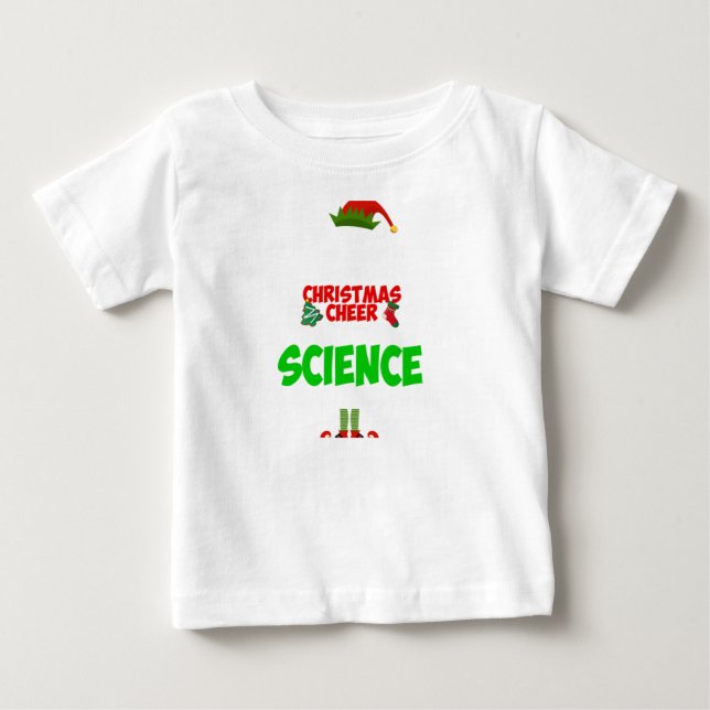 T-shirt Pour Bébé La Meilleure Façon De Diffuser La Fête De Noël Est (Devant)