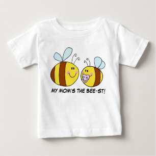 T-shirt Pour Bébé La meilleure maman du monde (abeille)