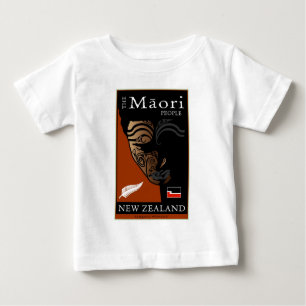 T-shirt Pour Bébé La Nouvelle Zélande