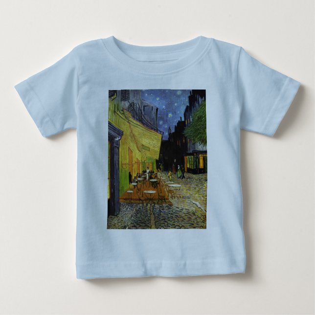 T-shirt Pour Bébé La Nuit Café de Van Gogh (Devant)