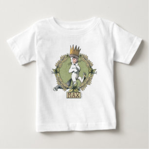 T-shirt Pour Bébé Là où les bêtes sauvages sont   Badge Max