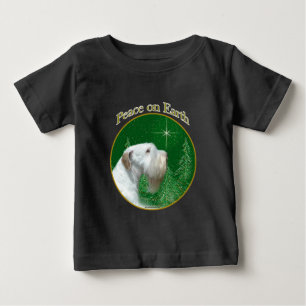 T-shirt Pour Bébé La paix de Sealyham Terrier sur Terre