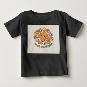 T-shirt Pour Bébé La Pâte et les Rires du Boulanger Heureux Pâtisser