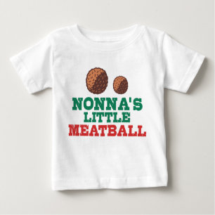 T-shirt Pour Bébé La petite boule de viande de Nonna