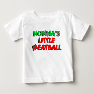 T-shirt Pour Bébé La petite boule de viande de Nonna