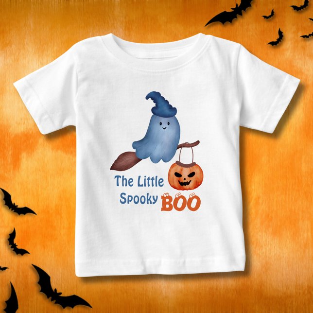 T-shirt Pour Bébé La Petite Famille Éffrayante Boo Halloween (Créateur téléchargé)