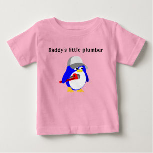T-shirt Pour Bébé La petite plomberie de papa