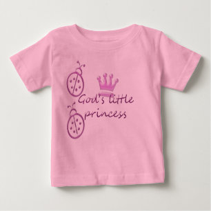 T-shirt Pour Bébé La petite princesse de Dieu