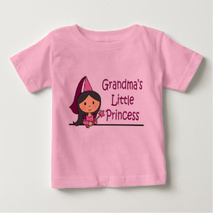 T-shirt Pour Bébé La petite princesse de la grand-maman