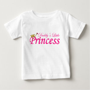 T-shirt Pour Bébé La petite princesse du papa