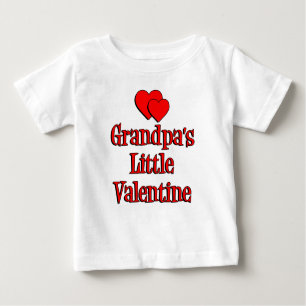 T-shirt Pour Bébé La petite Saint Valentin de papy