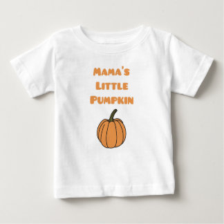 T-shirt Pour Bébé La petite tenue citrouille de maman