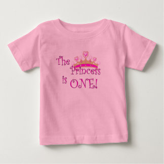 T-shirt Pour Bébé La princesse est 1