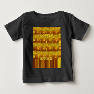 T-shirt Pour Bébé La promesse d'or de l'Afrique