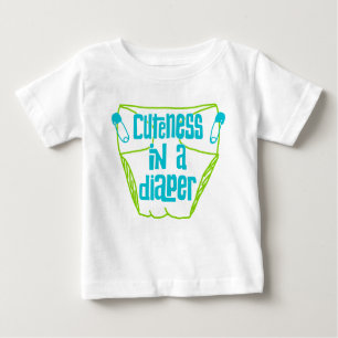 T-shirt Pour Bébé La propreté dans une chemise de bébé couche
