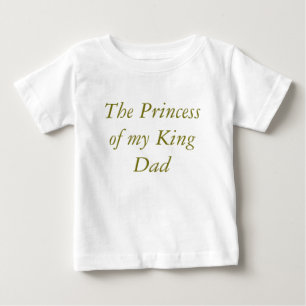 T-shirt Pour Bébé La robe de princesse pour bébé