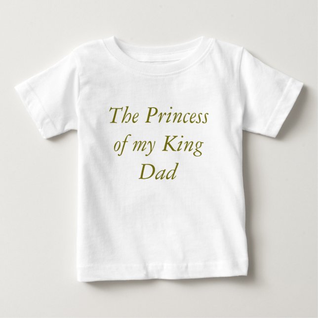 T-shirt Pour Bébé La robe de princesse pour bébé (Devant)