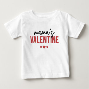 T-shirt Pour Bébé La Saint Valentin de maman