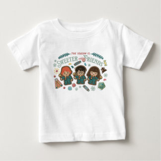T-shirt Pour Bébé La saison est plus douce avec des amis