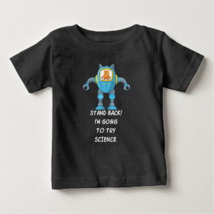 T-shirt Pour Bébé La Science drôle de robot de scientifique