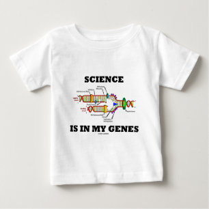T-shirt Pour Bébé La Science est dans mes gènes (la reproduction