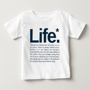 T-shirt Pour Bébé La vie*