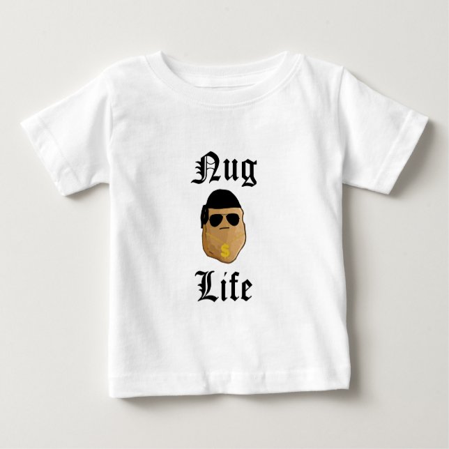 T-shirt Pour Bébé La vie de Nug (Devant)
