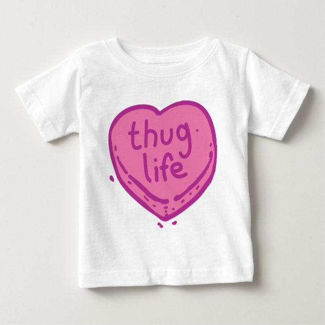 T-shirt Pour Bébé La vie de voyou (Devant)