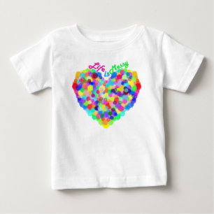 T-shirt Pour Bébé La vie est désagréable !