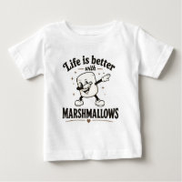 La vie est meilleure avec des marshmallows