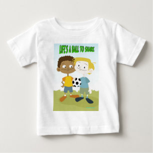 T-shirt Pour Bébé La vie est un ballon