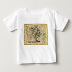 T-shirt Pour Bébé La vieille Amérique britannique Explorez la carte