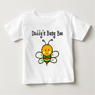 T-shirt Pour Bébé L'abeille occupée de papa