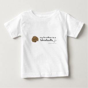 T-shirt Pour Bébé labradoodle