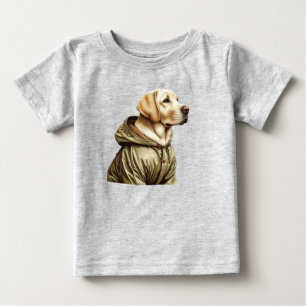 T-shirt Pour Bébé Labrador/chien à la chasse